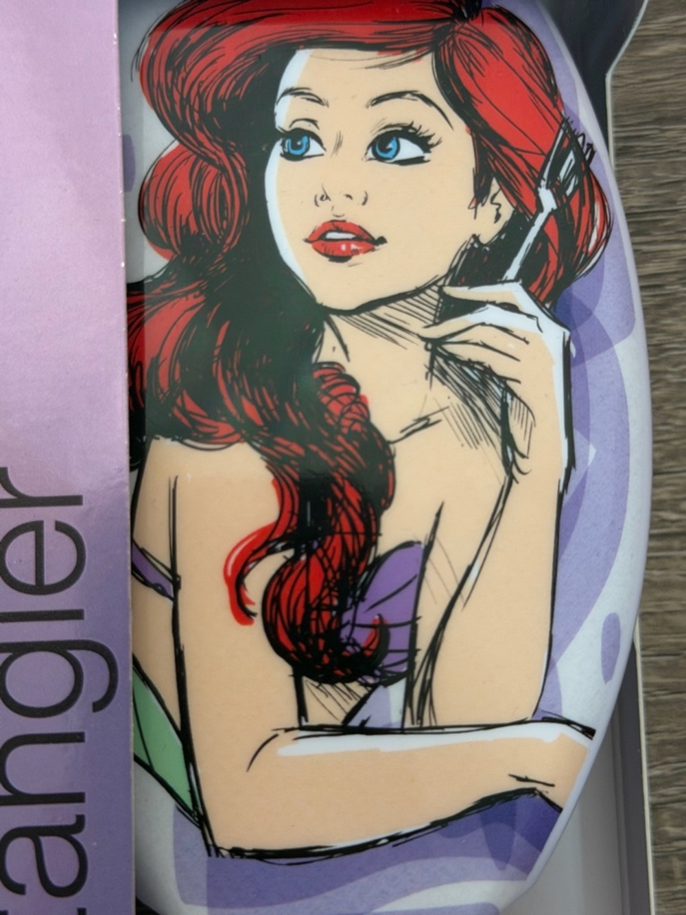 Limited Edition Disney Princess Ariel Wet Brush - Pro Detangler Brush - Picture 2 of 3